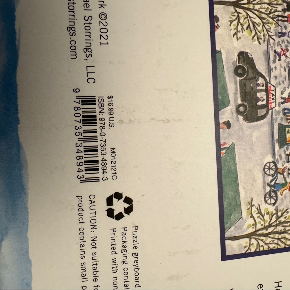 New Michael Storrings/Gallison Paris Puzzle - Picture 5 of 5